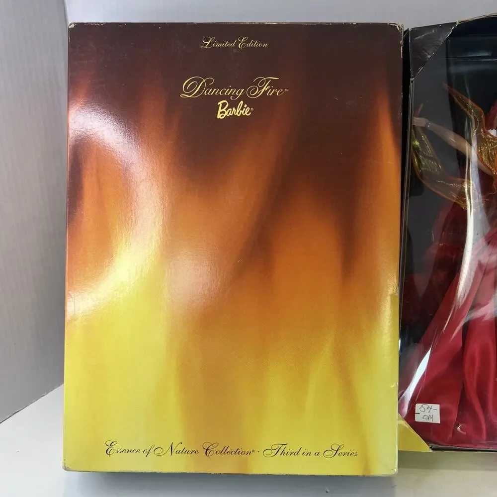 VTG Dancing Fire Barbie Doll Essence of Nature Collection Limited Edition Mattel